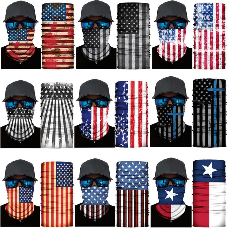 SIDAZON Neck Gaiter Mask,Bandana Gator Face Cover Mask Sun UV Protection,Neck Warmer Balaclava,Tube Face Scarf,Headband for Outdoor - Image 2